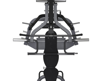 IRONAX XLS Leverage Gym / Rubber Plate set Strength Machines Canada.