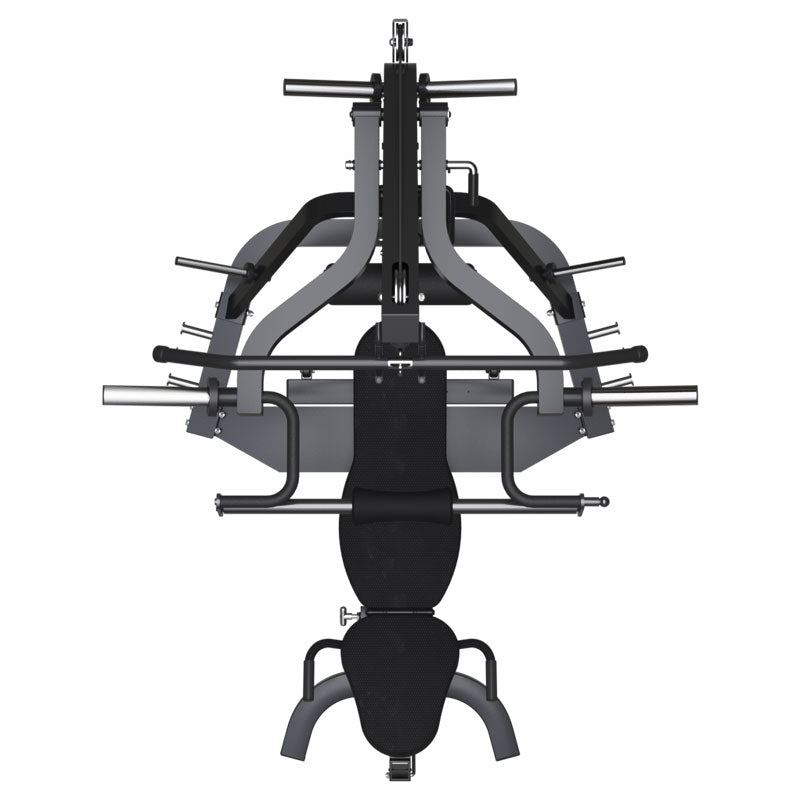 IRONAX XLS Leverage Gym / Rubber Plate set Strength Machines Canada.