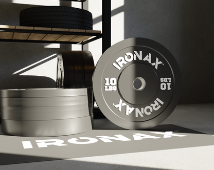 IRONAX ATHLETIC SERIES 45LBS COMMERCIAL BUMPER PLATE