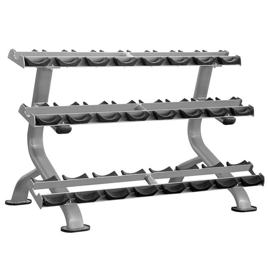 Element Series 3-Tier Dumbbell Saddle Rack Strength & Conditioning Canada.