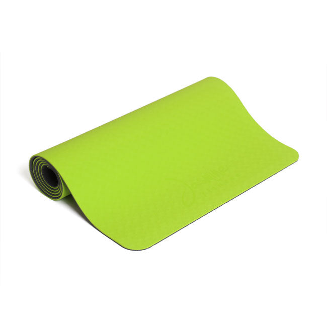 Jasmine Fitness Yoga Mat 6mm - Green Fitness Accessories Canada.