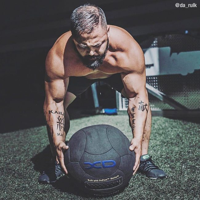 XD 14in Kevlar Medicine Ball - 12lbs Fitness Accessories Canada.