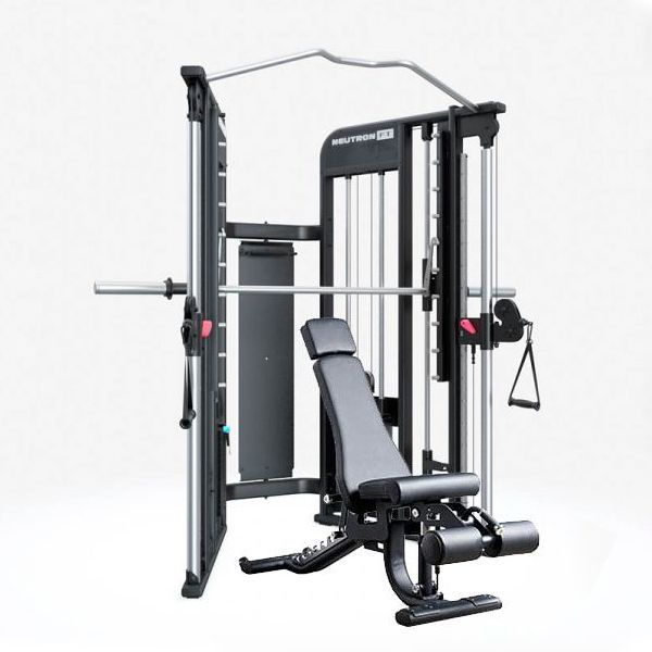 ELEMENT FITNESS NEUTRON FTS SMITH / ELEMENT THORIUM FID BENCH COMBO Strength Machines Canada.