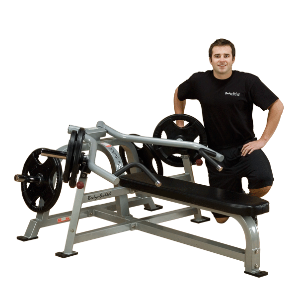 Body-Solid Leverage Bench Press LVBP Strength Machines Canada.