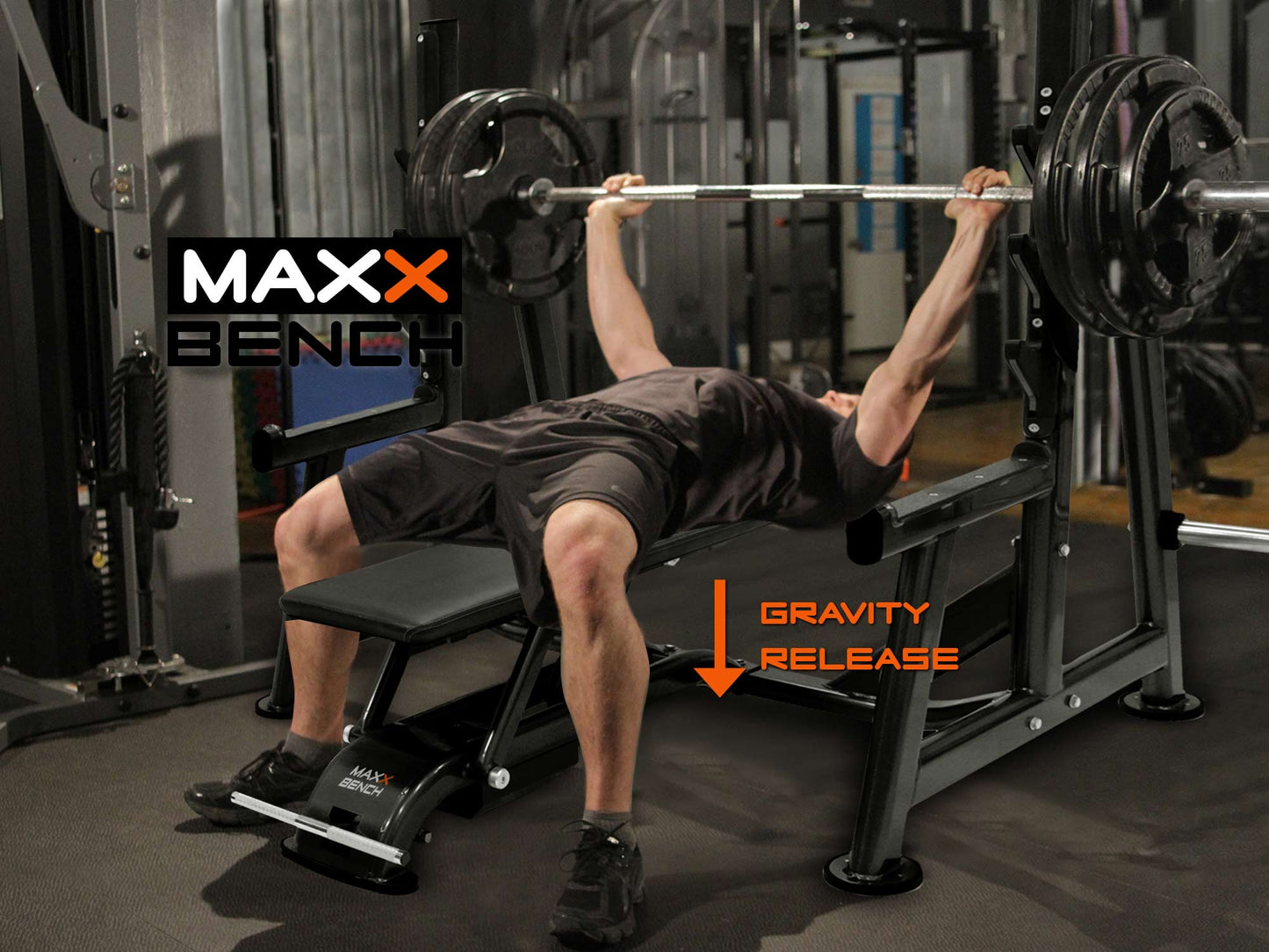 MAXX BENCH Olympic Flat Bench Strength Machines Canada.