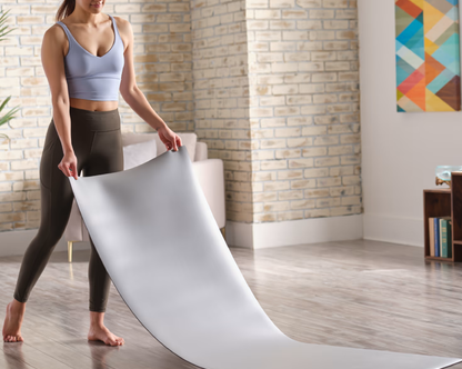 NordicTrack - 4mm Reversible Yoga Mat - Sage/Gray