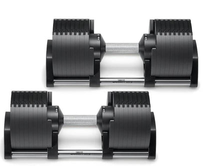 SMRTFT Nüobells - 5-80lb Adjustable Dumbbell Pair - Classic