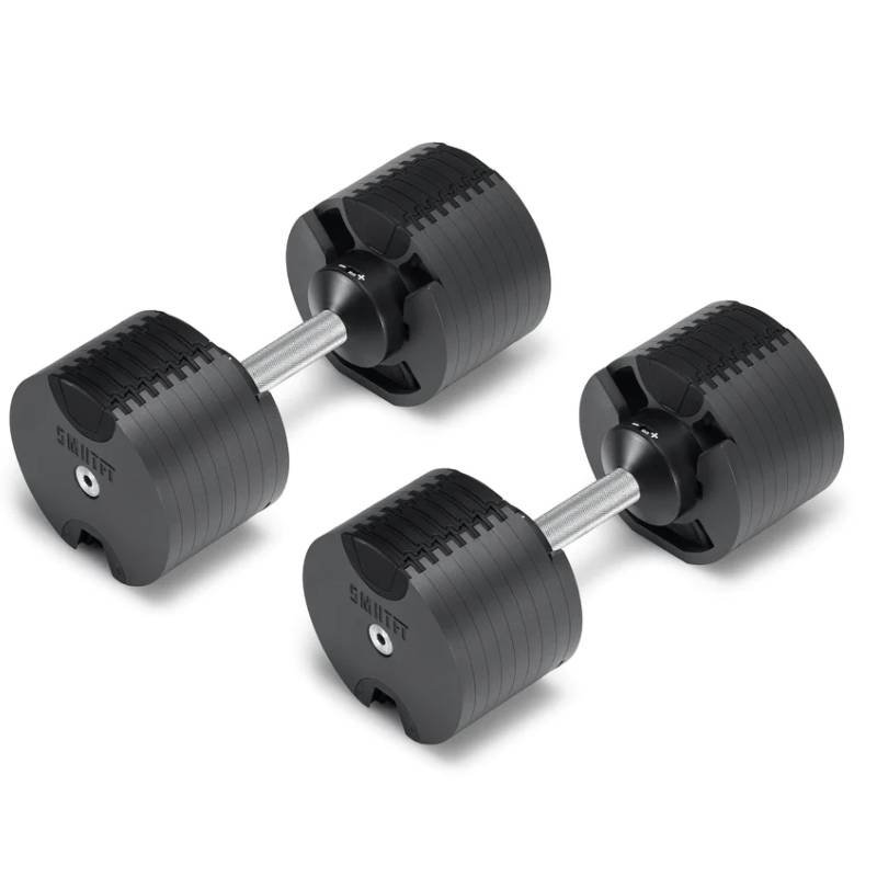 SMRTFT Nüobells - 5-80lb Adjustable Dumbbell Pair - Classic