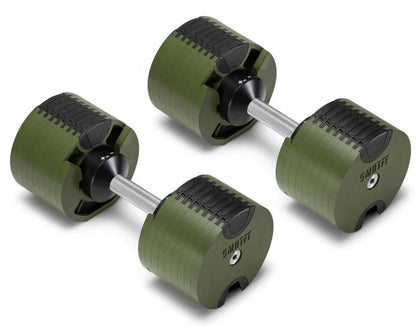 SMRTFT Nüobells - 5-80lb Adjustable Dumbbell Pair - Tactical