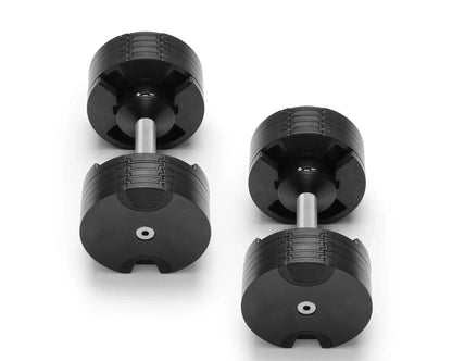 NUOBELL 550 Silver - Adjustable Dumbbell Pair