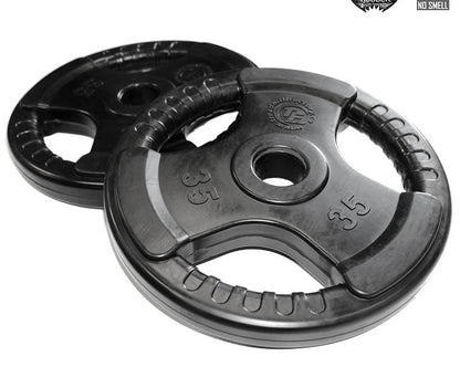 35lb Virgin Rubber Grip Olympic Plate