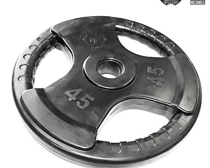 45lb Virgin Rubber Grip Olympic Plate