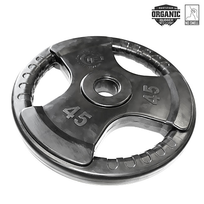 45lb Virgin Rubber Grip Olympic Plate