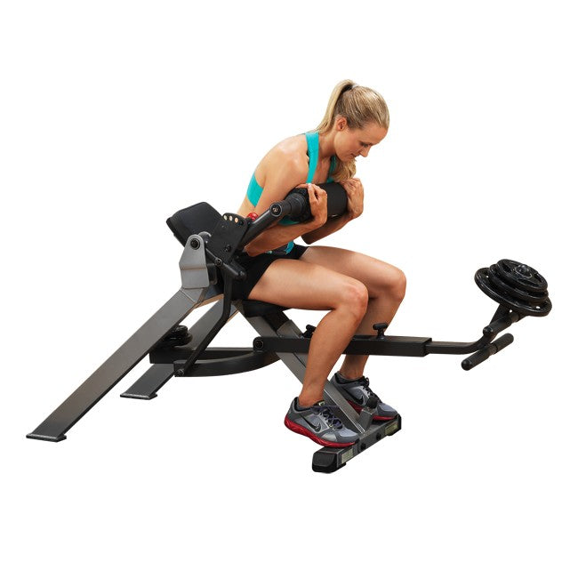 Body-Solid Semi-Recumbent Dual Ab Bench GAB350 Strength Machines Canada.