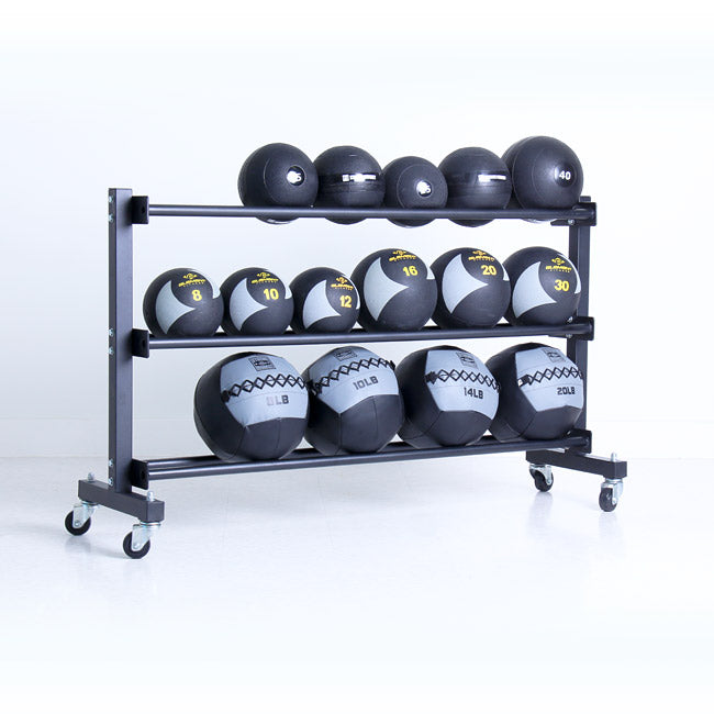 XM 3 Tier Commercial Med Ball Rack w/ wheels Fitness Accessories Canada.