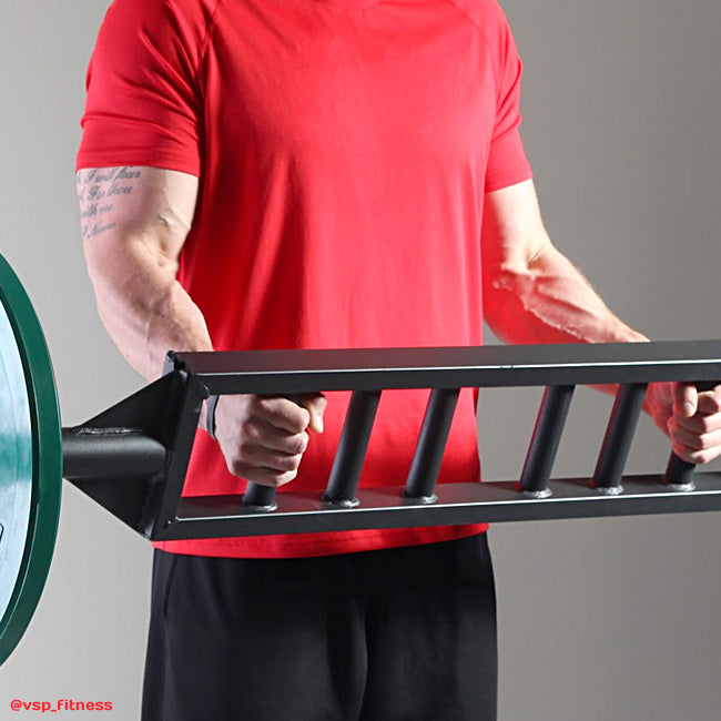 XM FITNESS Black Steel Swiss Bar Straight Strength & Conditioning Canada.