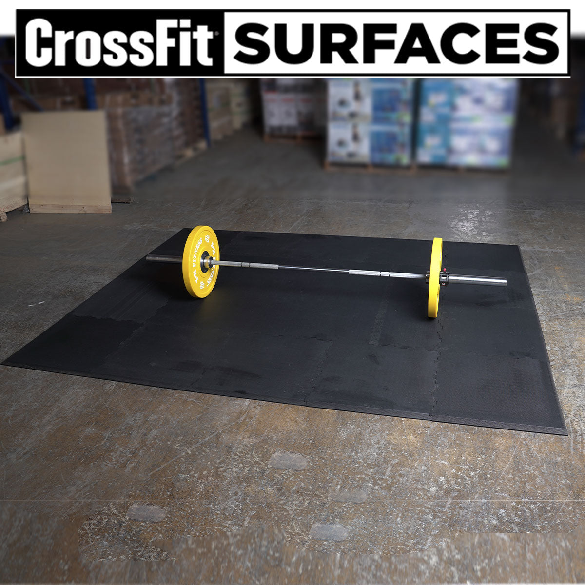 SurfaceCo - Game System Crossfit Flooring - 10’ x 8’ Bevelled Platform - Atlas Games USED