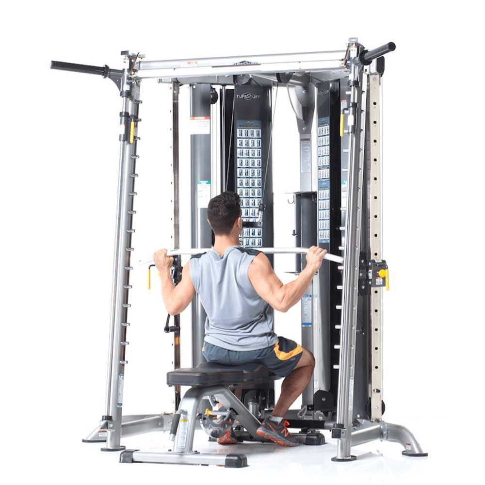 TuffStuff Evolution - CXT-200 Corner Multi-Functional Trainer with CXT-225 Smith Option