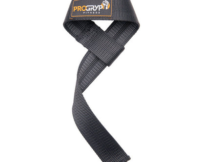 PRO-92 ULTRA-GRIP RUBBERIZED LIFTING STRAPS (BLACK) Strength & Conditioning Canada.