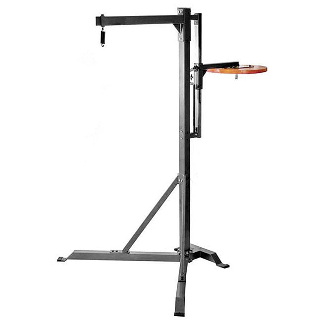 Commercial Heavy Bag Stand with Speed Bag Platform 522CBS Fitness Accessories Canada.