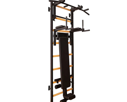 BenchK S2 Black - 233B with PB3B Steel Pull-Up Bar + Dip Bar & Workout Bench