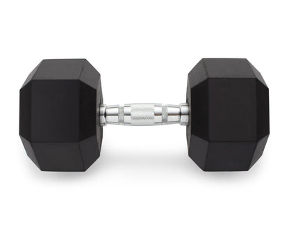 Weider - Rubber Hex Dumbbell 95 lbs