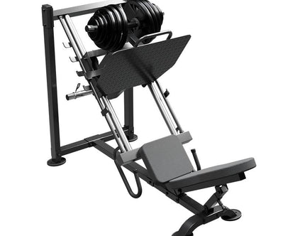 IRONAX XLP LEG PRESS / RUBBER PLATE COMBO Strength Machines Canada.