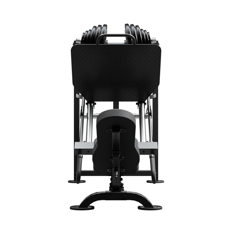 IRONAX XLP LEG PRESS / RUBBER PLATE COMBO Strength Machines Canada.