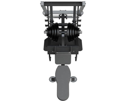 IRONAX XLP LEG PRESS / RUBBER PLATE COMBO Strength Machines Canada.