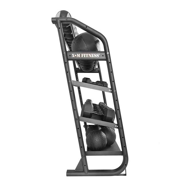 XM Fitness 5 Tier Multi Storage Rack Strength & Conditioning Canada.