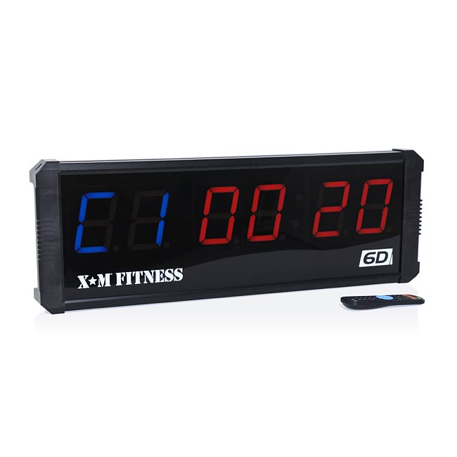 XM FITNESS 6D Interval timer Strength & Conditioning Canada.