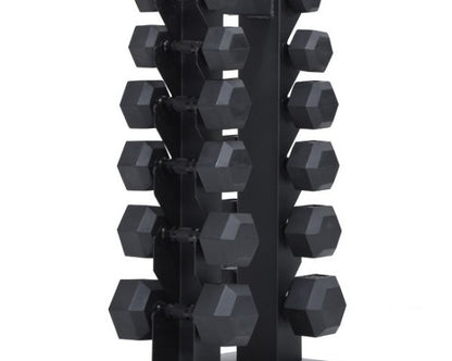 6 Pair Rack with 216lb Dumbbell Combo Strength & Conditioning Canada.