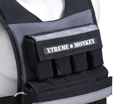 XM FITNESS 45lbs Commercial Weighted Vest Strength & Conditioning Canada.