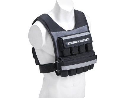 XM FITNESS 45lbs Commercial Weighted Vest Strength & Conditioning Canada.