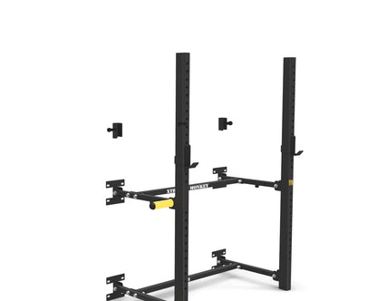 XM Fitness Wall Mounted Fold Up Rack V2 Strength Machines Canada.