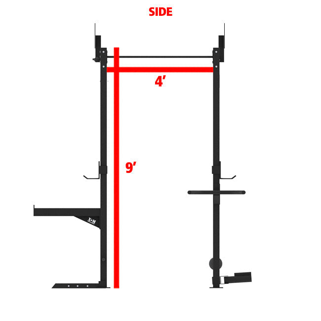 XM Fitness 14-4 Free Standing Fully Loaded Rig Strength Machines Canada.