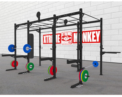 XM Fitness 14-6 Fully Loaded Free Standing Rig Strength Machines Canada.