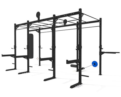 XM Fitness 14-6 Fully Loaded Free Standing Rig Strength Machines Canada.