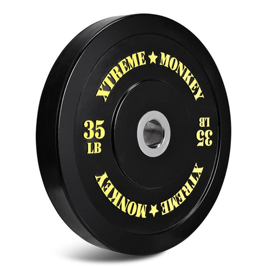 XM Fitness 35lbs HD Bumper Plate Strength & Conditioning Canada.