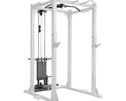 XM Fitness Infinity Rack Lat Pull Down and Weight Stack Strength Machines Canada.