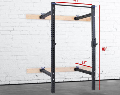 XM Folding Wall Mounted Rack Strength Machines Canada.