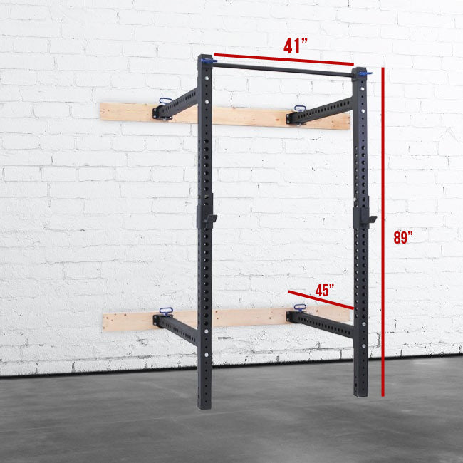 XM Folding Wall Mounted Rack Strength Machines Canada.