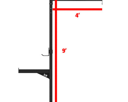 XM FITNESS 4-4 Wall Mount Rig V2 Strength Machines Canada.