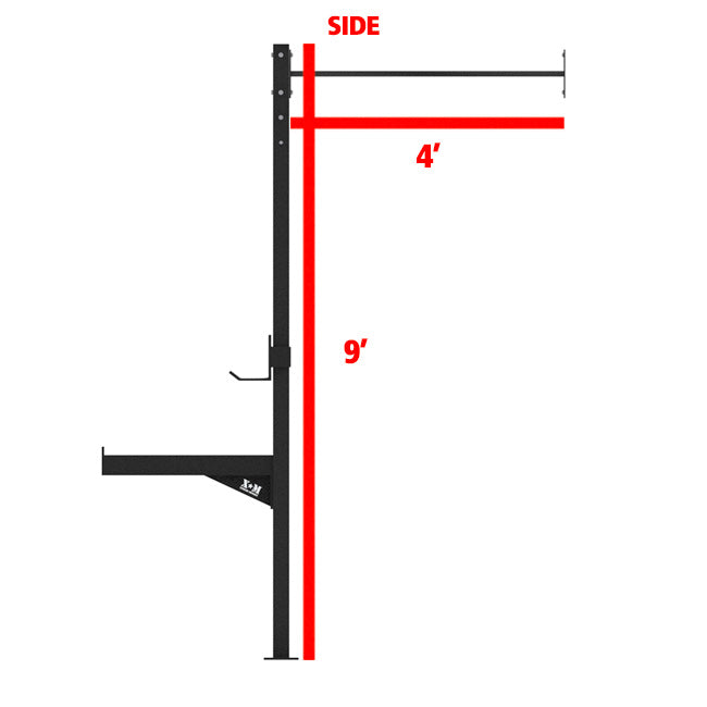 XM FITNESS 4-4 Wall Mount Rig V2 Strength Machines Canada.