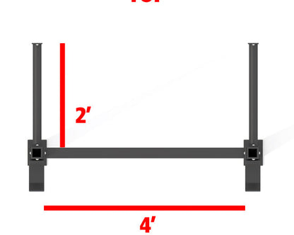 XM Fitness 4-2 Wall Mount Rig V1 Strength Machines Canada.