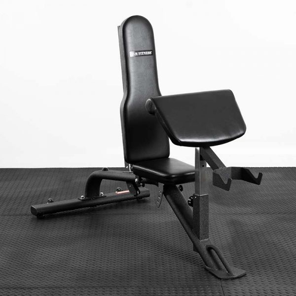 XM Modular FID Bench with Leg/Curl & Preacher Curl Strength Machines Canada.