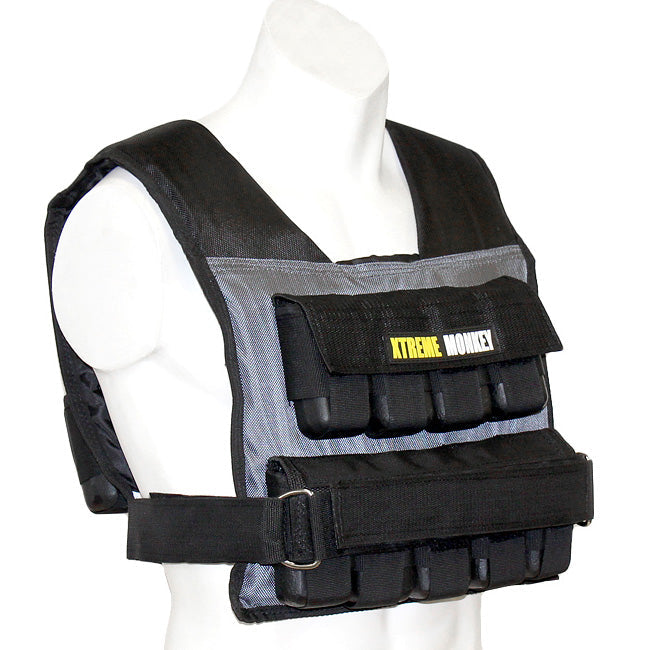 XM Fitness 55lbs Commercial Weighted Vest Strength & Conditioning Canada.