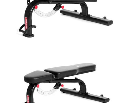 XM Fitness Omega Power Rack / XM FID Bench combo Strength Machines Canada.